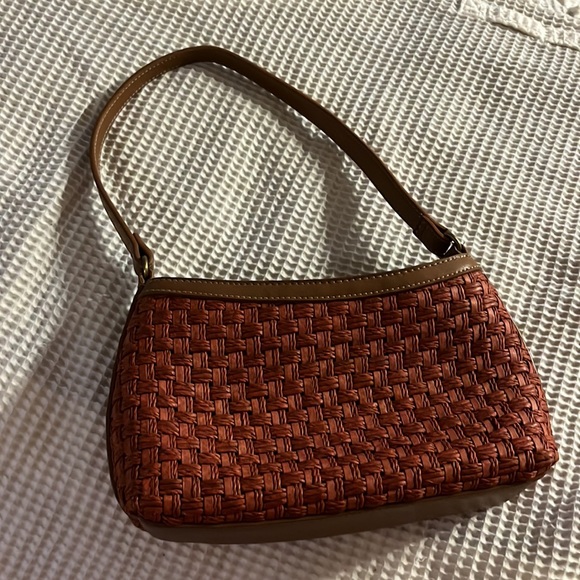 Fossil woven hand bag - Picture 2 of 5